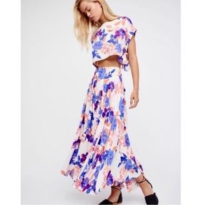 Free People Sundown Skirt Set - Floral